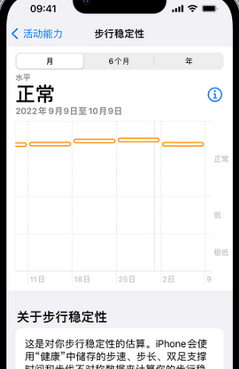 海珠iPhone手机维修如何在iPhone开启'步行稳定性通知'