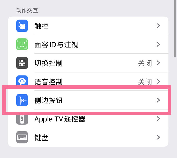 海珠苹果14维修店分享iPhone14 Plus侧键双击下载功能关闭方法 